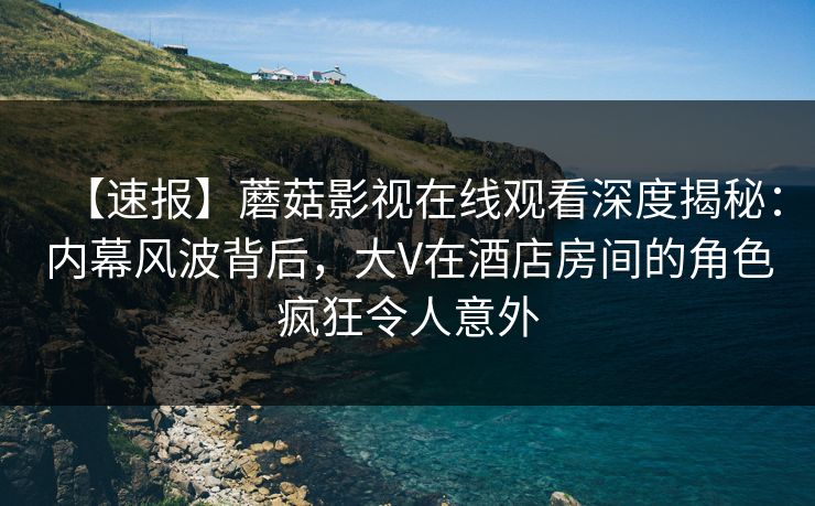 【速报】蘑菇影视在线观看深度揭秘：内幕风波背后，大V在酒店房间的角色疯狂令人意外